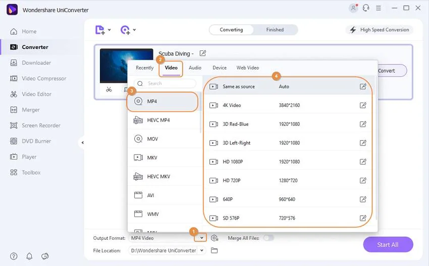 save video editing changes