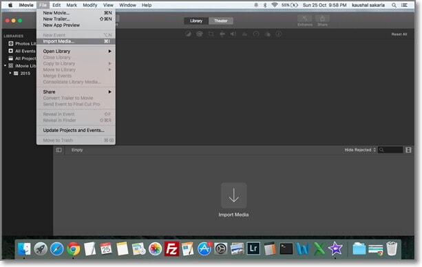 import avi to iMovie