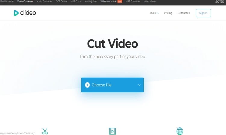 convert movie to imovie online by Clideo