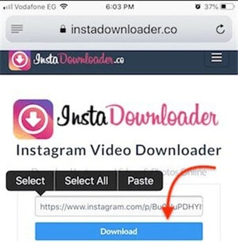 how to save instagram videos to your iphone
