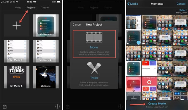 how to crop a video on iphone