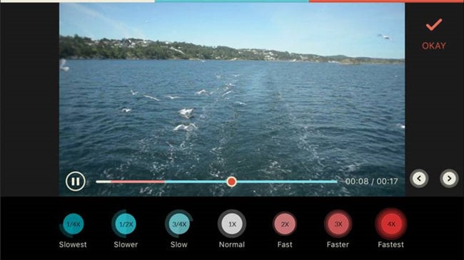 Wie man ein Video auf iPhone beschleunigt