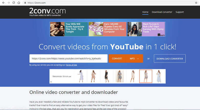 onlin youtube to itunes converter - 2CONV