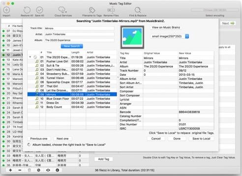 music tag editor Mac program