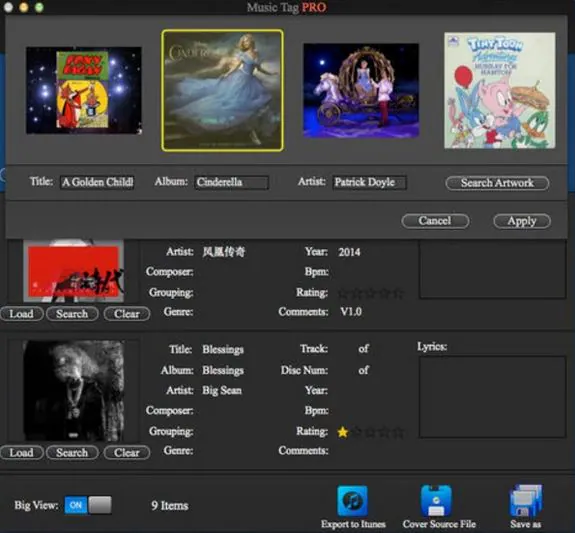 Meta: Professional music tag editor, for Mac.