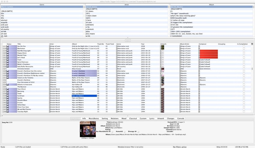 music metadata database for mac