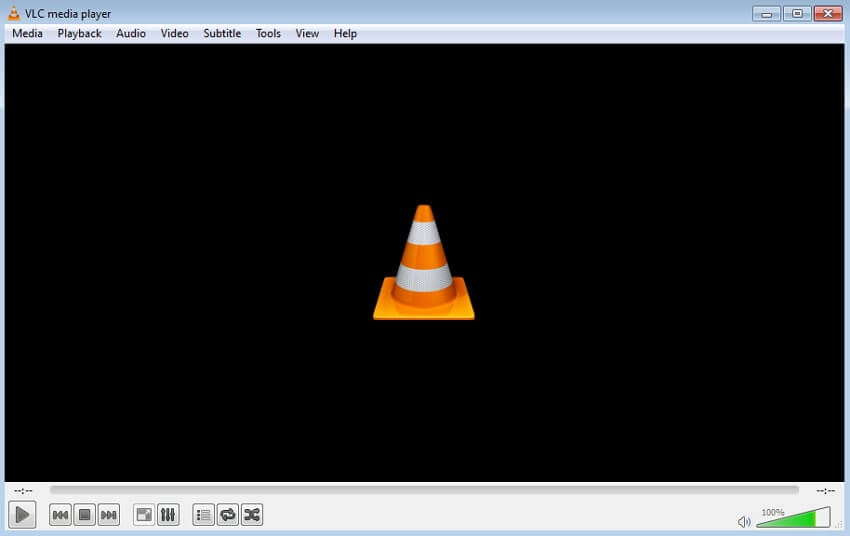 launch VLC Media player on your PC