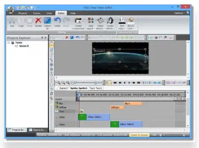 editor MOV grátis - VSDC Free Video Editor