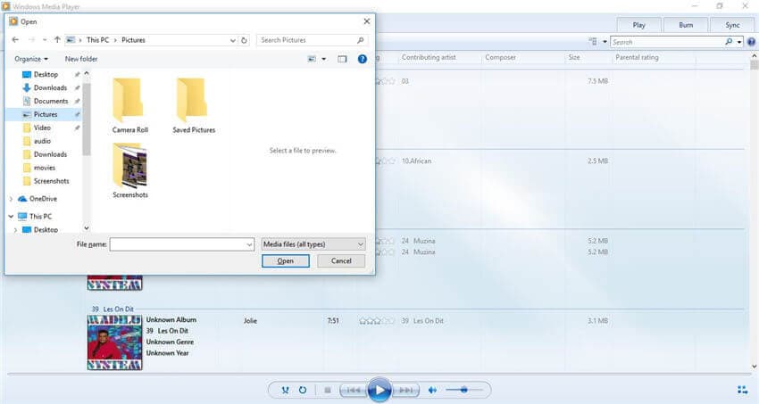 convertir m4a en mp3 avec windows media player