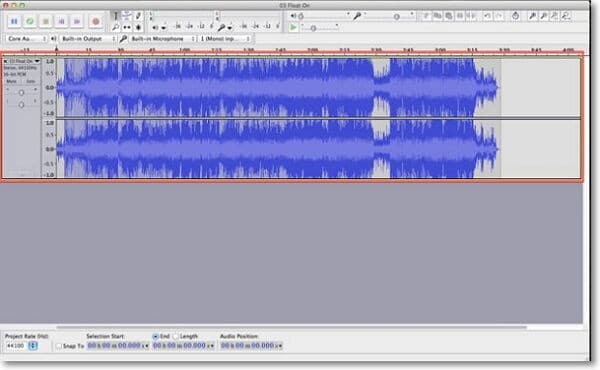 remove mp3 vocal-import song to audacity