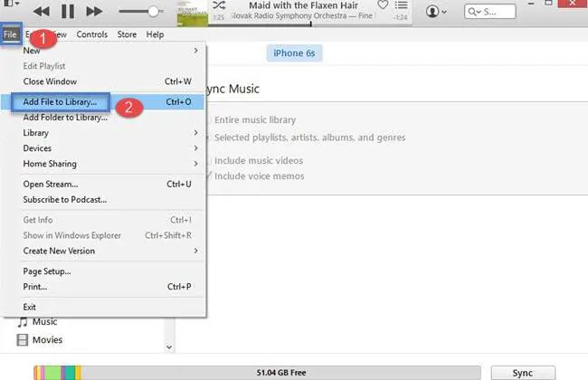 Add MP3 to iTunes to sync