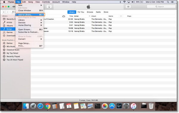 add mp3 to itunes