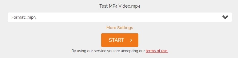 online video converter convert mp4 to mp3 online