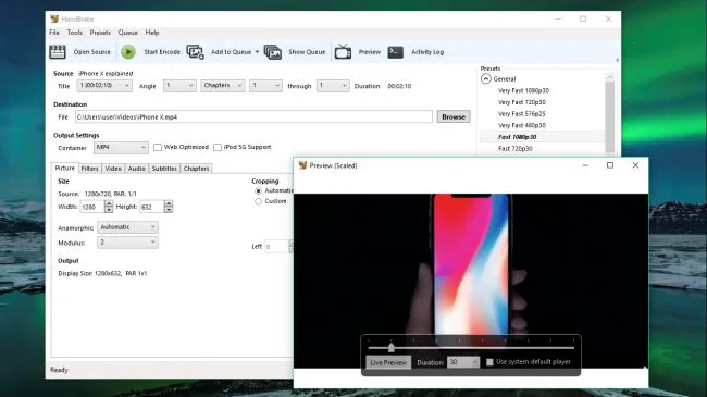 how to convert avi to mp4 free with handbrake