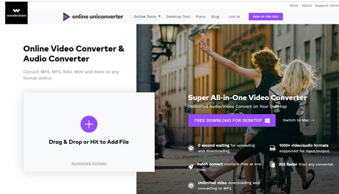 wondershare online free video converter