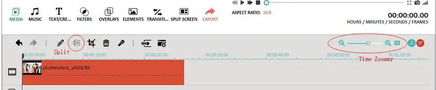 dividere clip MPEG