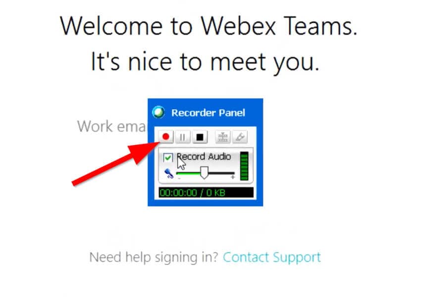 webex recording editor osx