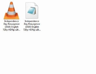 keep both video and srt file in one folder