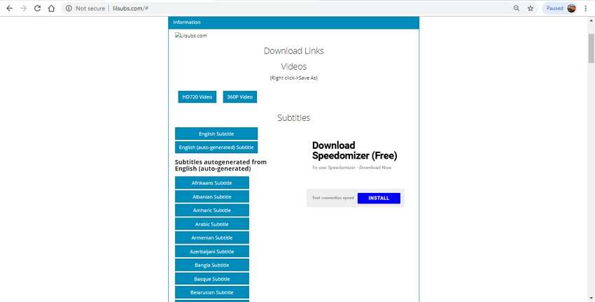 lilsub subtitle downloader online