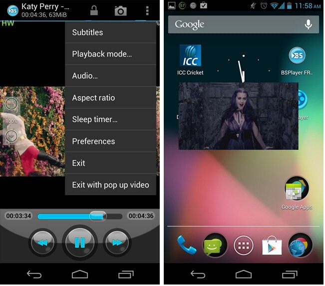 BS Player for Android  - AVCHD Player