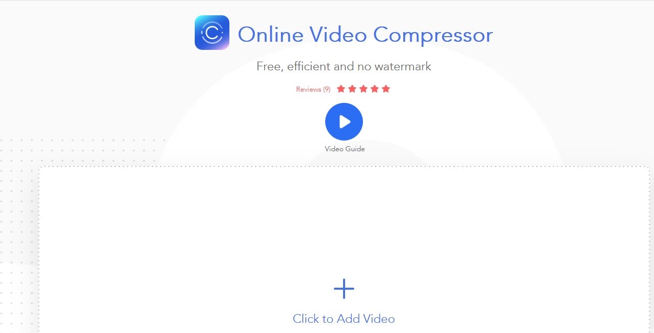 Twitter Video konvertiert mit Apowersoft Online Video Compressor