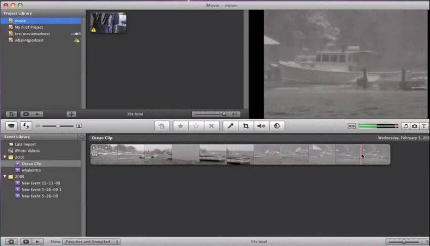 How to Import an MTS File to iMovie