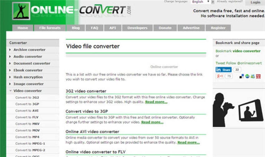 Online SWF to MP4 converter Convertio