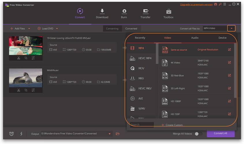 how to select different outputs for different windows mac