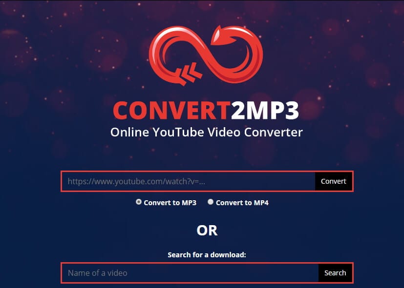 konverter YouTube online Convert2MP3