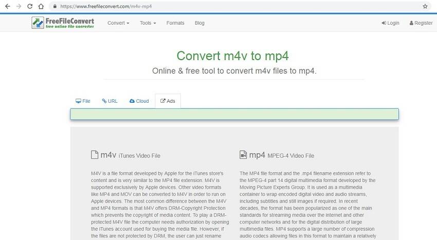 iTunes video converter online - FreeFileConvert