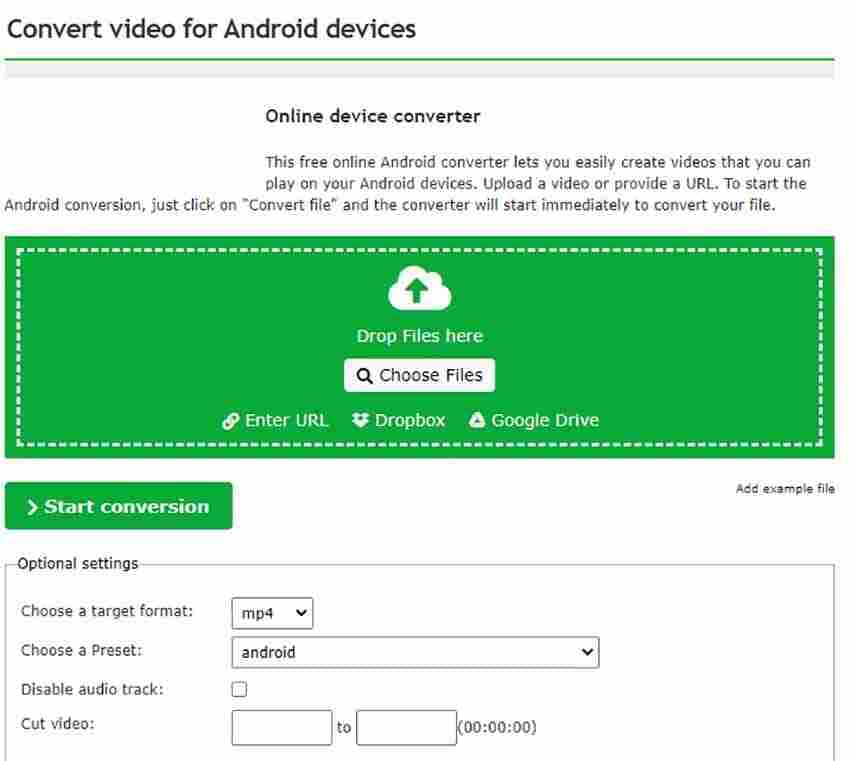 Online Convert for Android