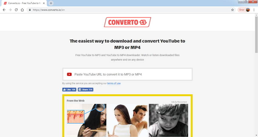 Top 10 des convertisseurs vidéo en ligne au format MP3 - 4