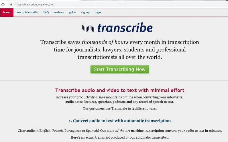 automatically transcribe video to text free