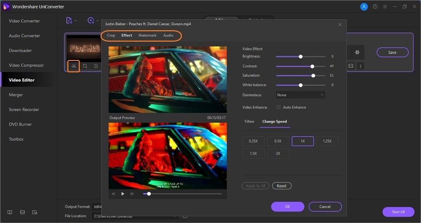 Complete additional editing tasks on your video (optional)