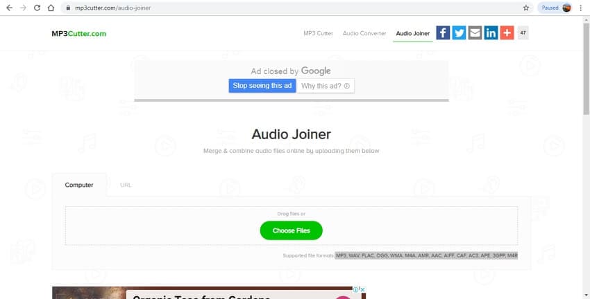 Audio Joiner MP3Cutter