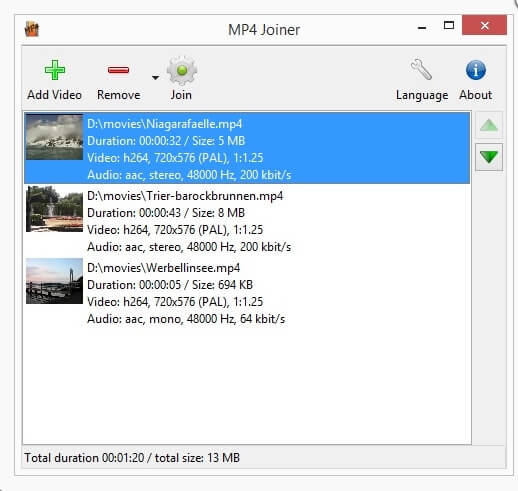 gratuit mp4 joiner mac