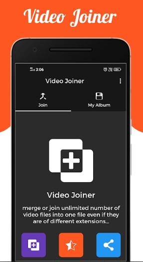 mesclar vídeos android - Video Joiner