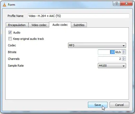 converting mp4 to mp3 vlc