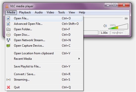 play iso with vlc
