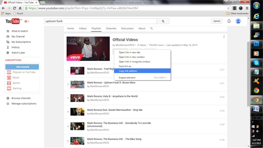 play youtube video vlc