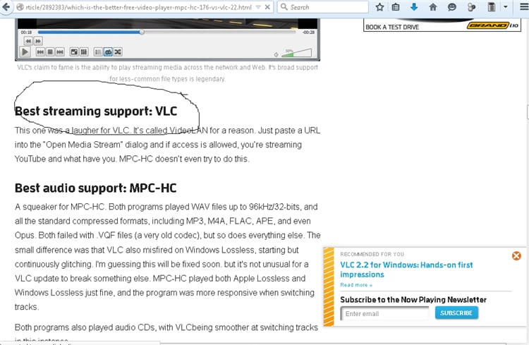 air video vs vlc streamer