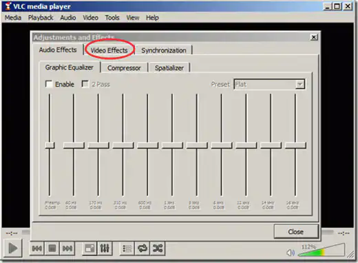 merotasi video menggunakan vlc