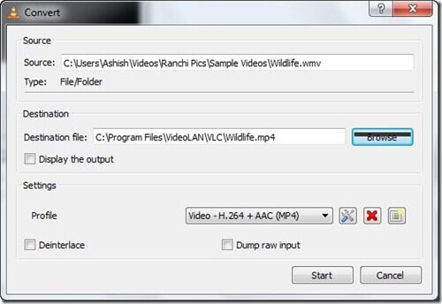 Make VLC Turn Into a Video Converter