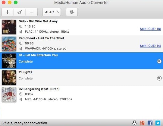 mediaHuman audio converter
