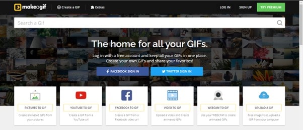 make a gif website