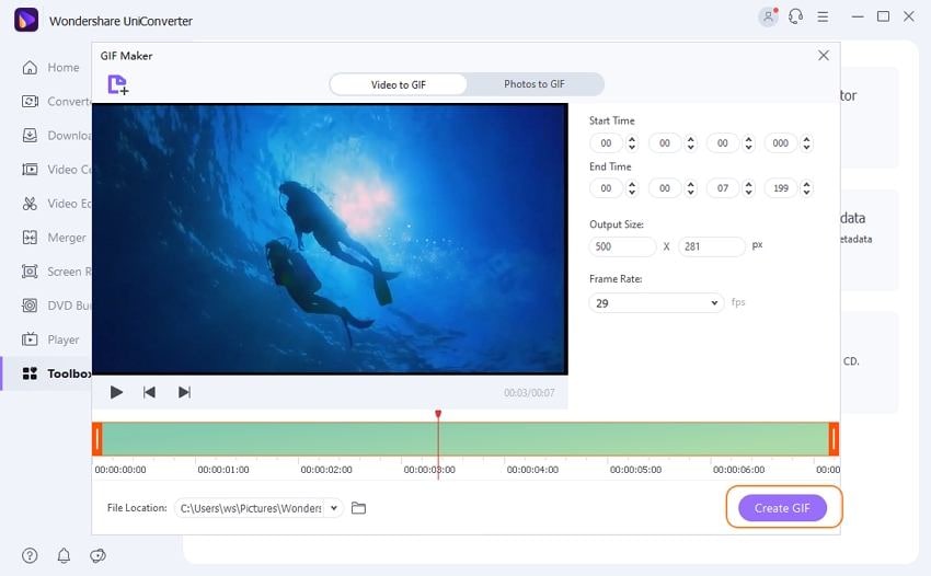 convert video to gif easily