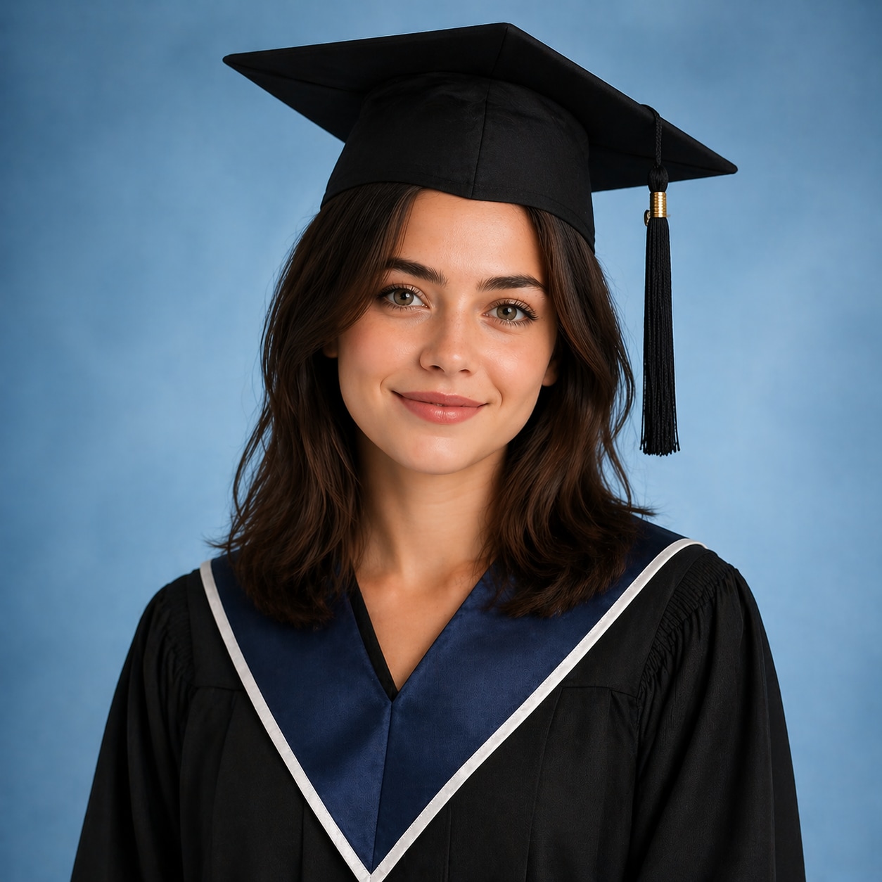 After graduation portrait