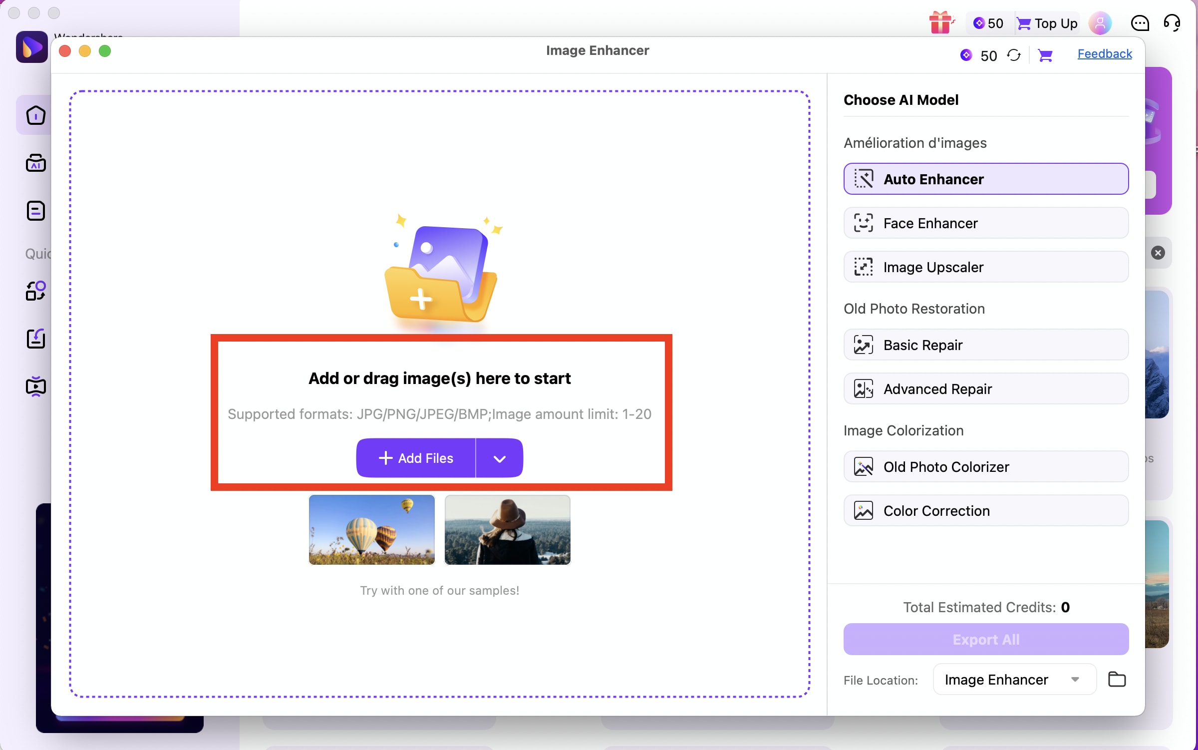 ai image enhancer in uniconverter-2