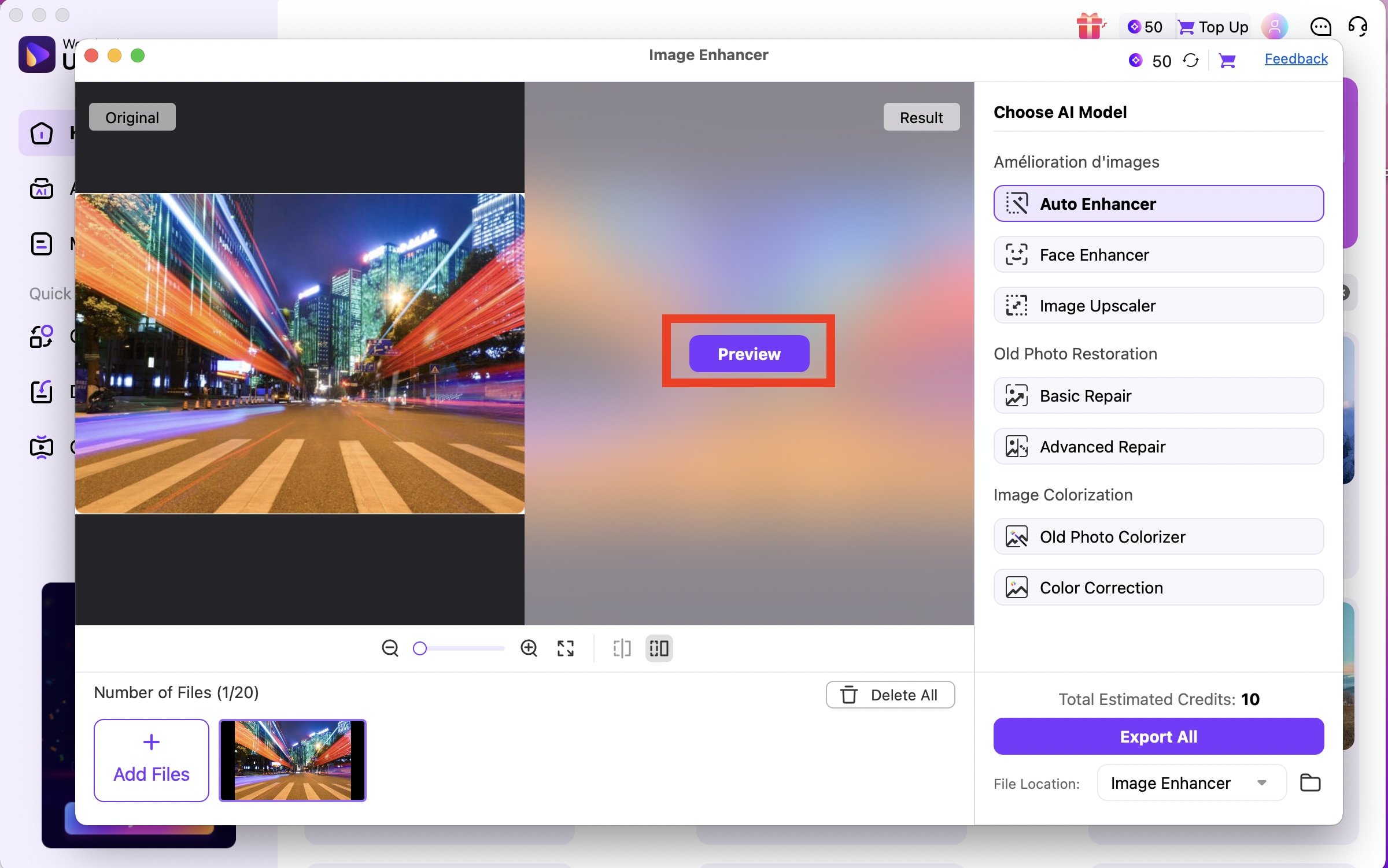 ai image enhancer in uniconverter-3