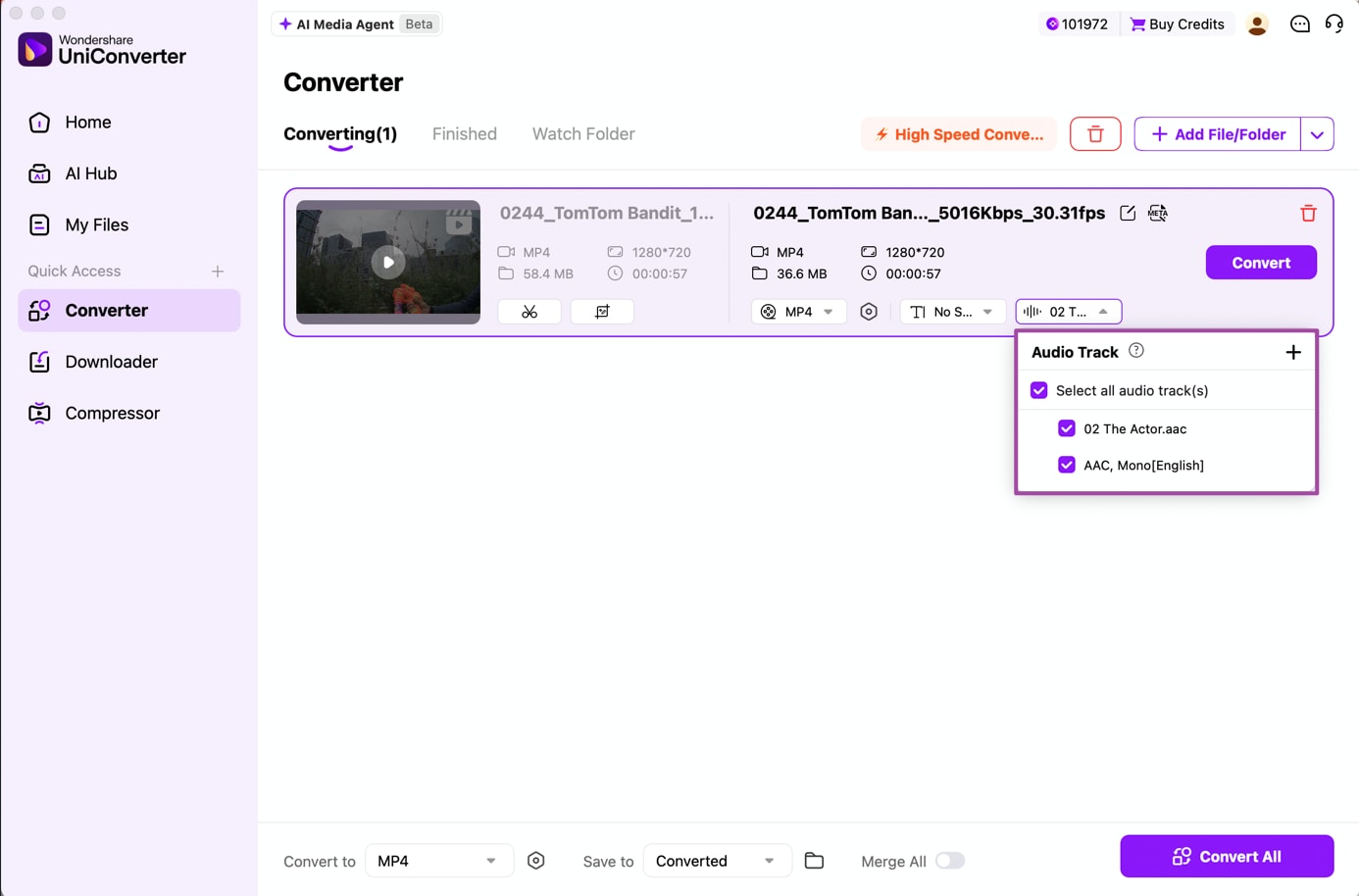 Select and preserve multiple audio tracks during video conversion on Mac